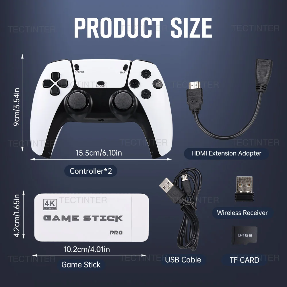 M15 Game Stick 4K Mini Retro Video Game Console Built-in 20000 Games Wireless Gamepads Video Game Controller Support 2 Player M15 Game Stick 4K Mini Retro Video Game Console Built-in 20000 Games Wireless Gamepads Video Game Controller Support 2 Player