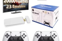 M15 Game Stick 4K Mini Retro Video Game Console Built-in 20000 Games Wireless Gamepads Video Game Controller Support 2 Player