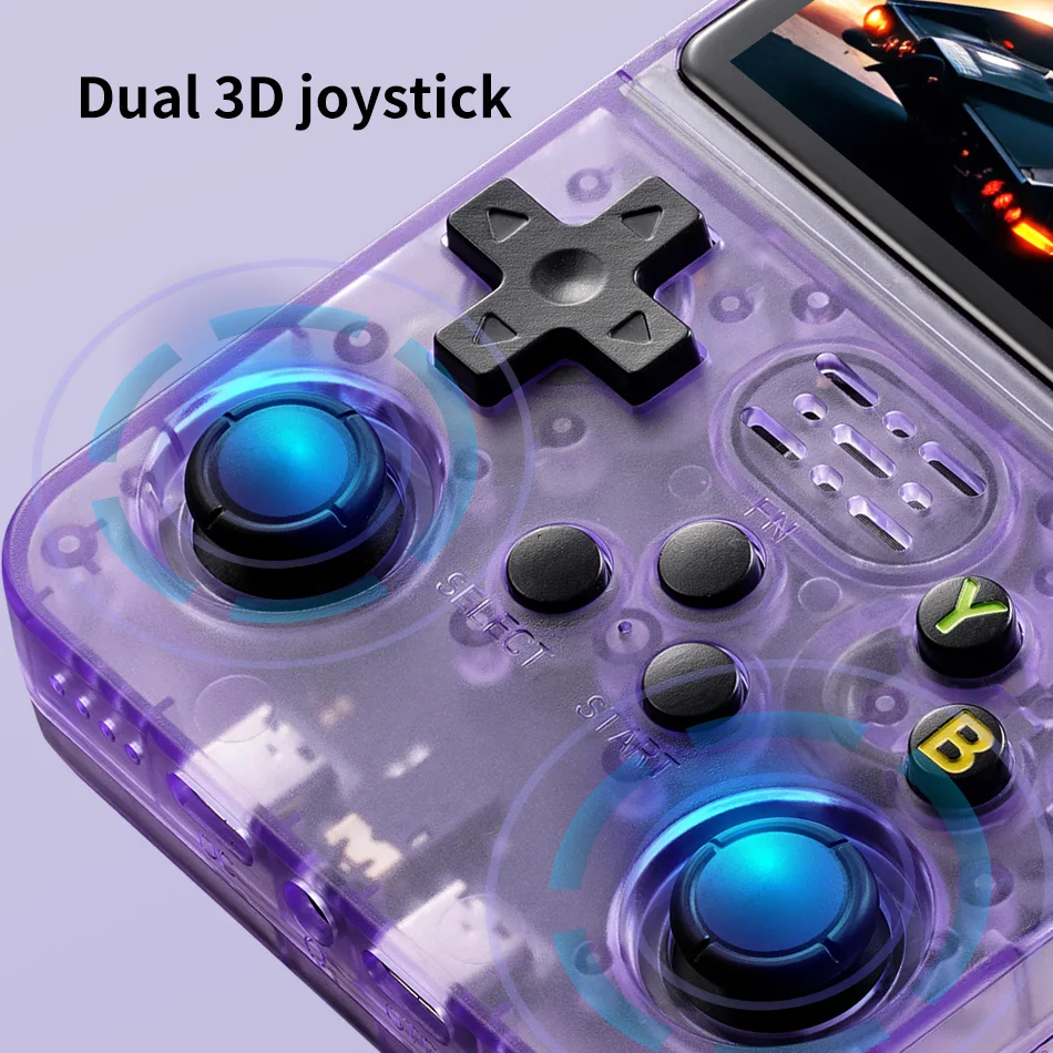 WDYQJE 128GB R36S Retro Handheld Games Console Linux System Boy Gift Video Gaming Console 20000 Games Portable Video Player