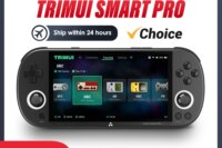Trimui Smart Pro Handheld Game Console 4.96''IPS Screen Linux System Joystick RGB Lighting Smartpro Retro Video Game Player Gift