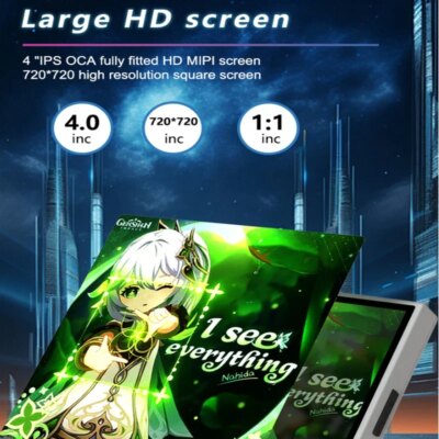 R36 Max Console Handheld Game Players 4inch IPS Screen Open Source Console Retro Pocket Video Player 64G/128G Up to 22000+ Games - Image 2