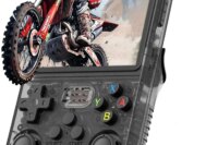 R36S Classic Retro Game Console with ARKOS System Video Games Single Card Portable Hand-held Gaming Console Kids Gift 3.5 Inch
