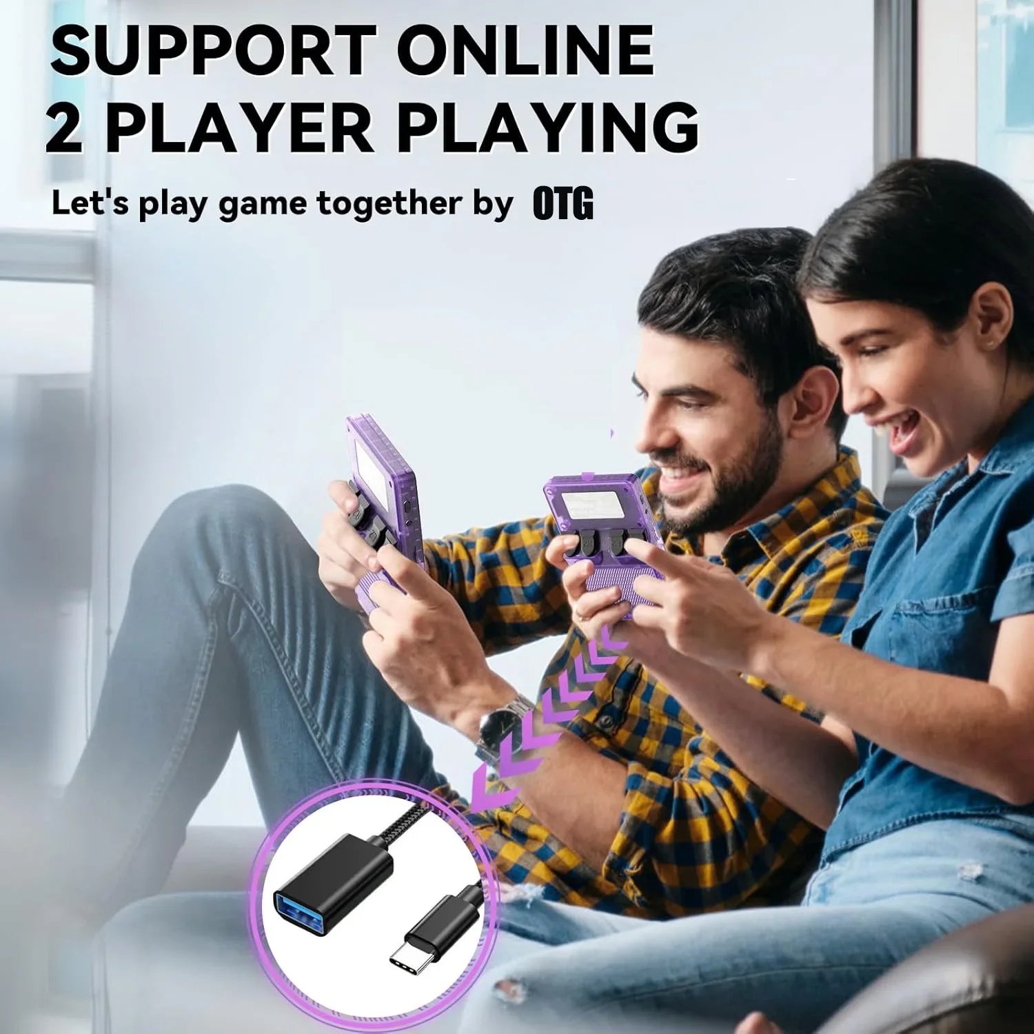 R36S Classic Retro Game Console with ARKOS System Video Games Single Card Portable Hand-held Gaming Console Kids Gift 3.5 Inch