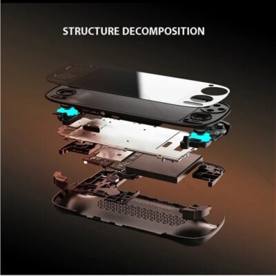 EAEY Retroid Pocket 5 Rp5 Handheld: 8GB+128GB, 5.5" OLED, Bluetooth 5.0 | Supports PSP/PS2 Games, Portable Retro Gaming Console - Image 4