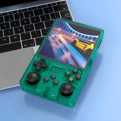 TOP Sale 4"IPS Big Screen R36S Plus Retro Handheld Game Console Linux 64-bit System RK3326 Portable Pocket ARKOS 2.0 R36SPLUS - Image 4