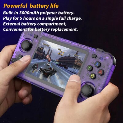 R36H original open-source handheld console with built-in 15000+games R36H handheld game console retro games - Image 3