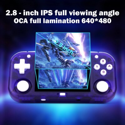 AMPOWN Mini Zero 28 Handheld Game Players Consoles 2.8 Inch IPS OCA Viewing Angle Portable Retro Video Game Android System Gift - Image 4
