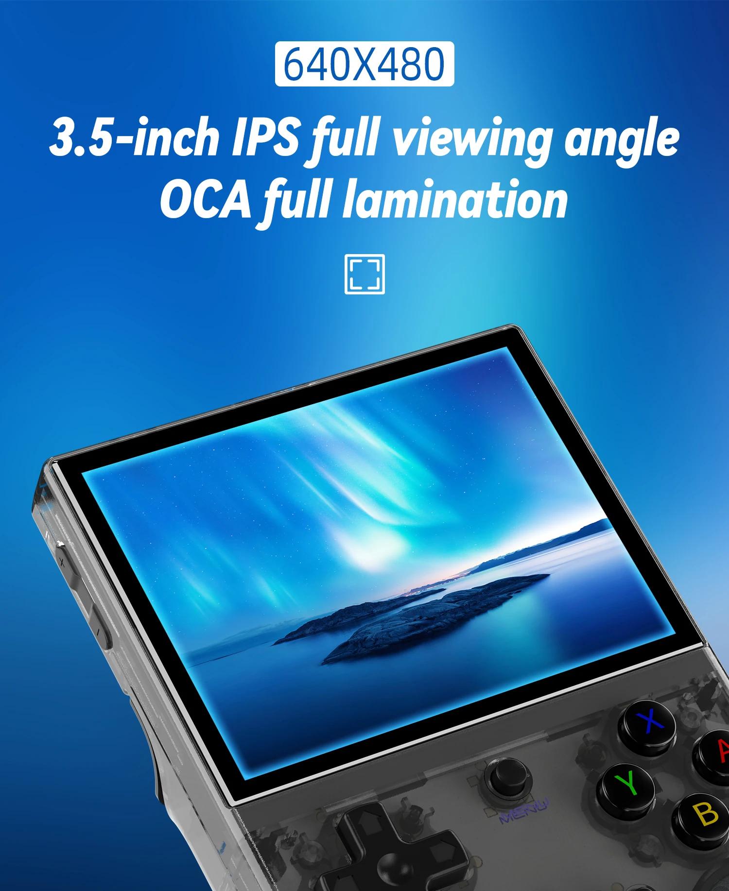 ANBERNIC RG35XX Plus/RG35XX Retro Handheld Game Console 3.5″ IPS Screen Linux Portable Video Game Player Support HD-M-I TV Outpu