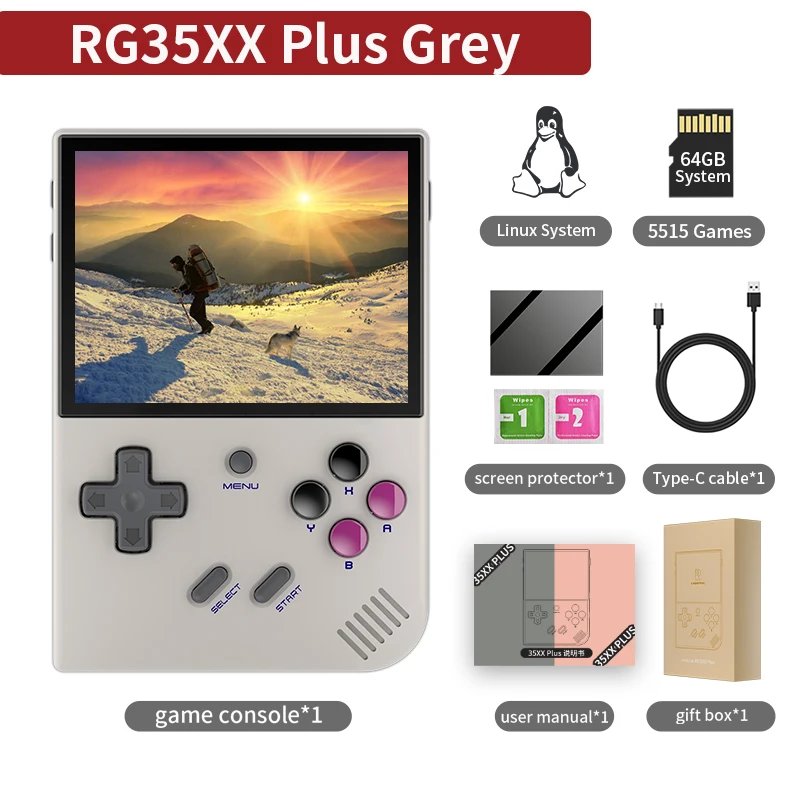 RG35XX Plus Grey