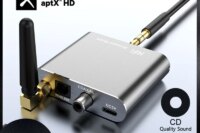Qualcomm APTX-HD Bluetooth 5.2 Audio Receiver Hifi Stereo Music CD-Quality Sound 3.5mm AUX Coaxial Optical Fiber Wirelss Adapter