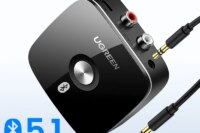 UGREEN Bluetooth RCA Receiver 5.1 aptX HD 3.5mm Jack Aux Wireless Adapter Music for TV Car 2RCA Bluetooth 5.0 Audio Receiver