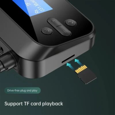Bluetooth Audio Transmitter Receiver 3.5mm AUX Optical Coaxial Stereo Wireless Adapter DAC Converter For TV PC Car Kit Headphone - Image 2