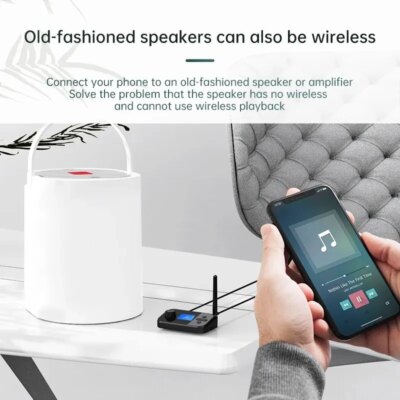 Bluetooth Audio Transmitter Receiver 3.5mm AUX Optical Coaxial Stereo Wireless Adapter DAC Converter For TV PC Car Kit Headphone - Image 4