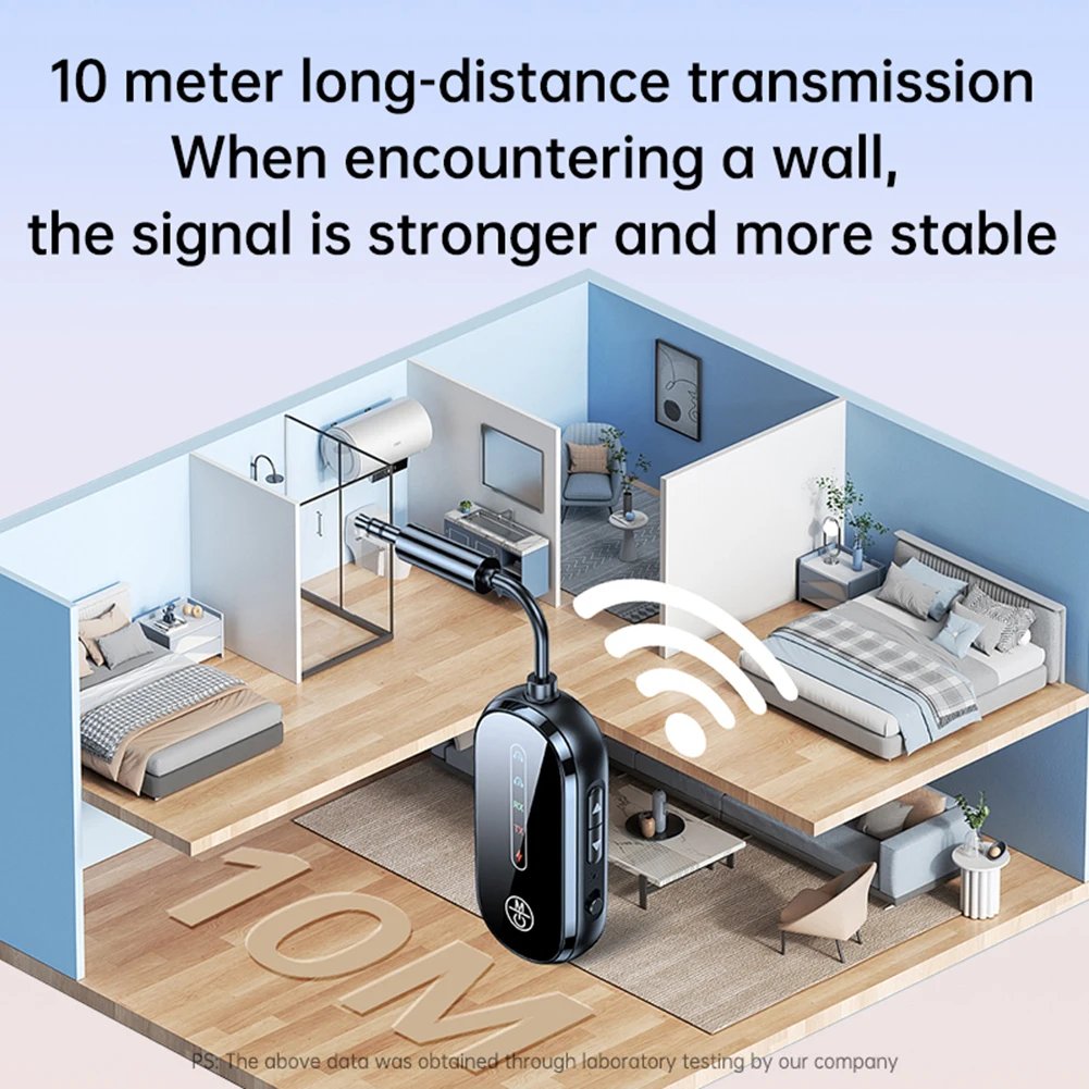 Airplane Bluetooth-Compatible 5.4 Adapter 3.5mm Low Latency Audio Adapter Supports 2 AirPods Or Headphones Wireless BT Receiver