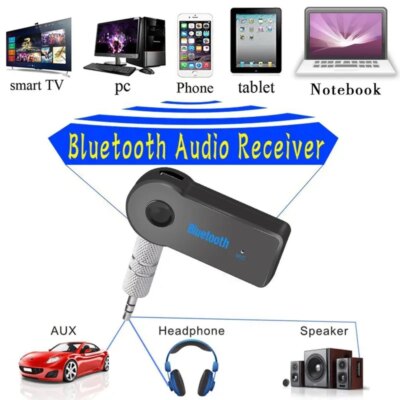 Wireless Bluetooth 5.0 Receiver Transmitter Adapter 3 in 1 USB Adapter Audio Receiver Bluetooth Car Charger Car Aux for E91 E92 - Image 4