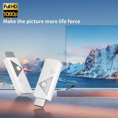 30M 1080P Wireless HDMI Plug-n-Play Function, HDMI 1.3 Compatibility. Unlock Seamless Screen Projection - Image 4