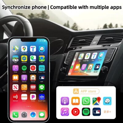 NEW mini Wireless CarPlay Android Auto Wireless Adapter Smart Mini Box Plug And Play WiFi Fast Connect Universal - Image 2