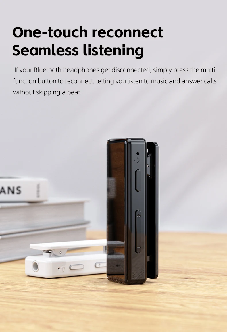 FiiO BTR11 Bluetooth 5.3 Receiver LDAC 3.5mm Wireless Audio Headphone Amplifier Adapter