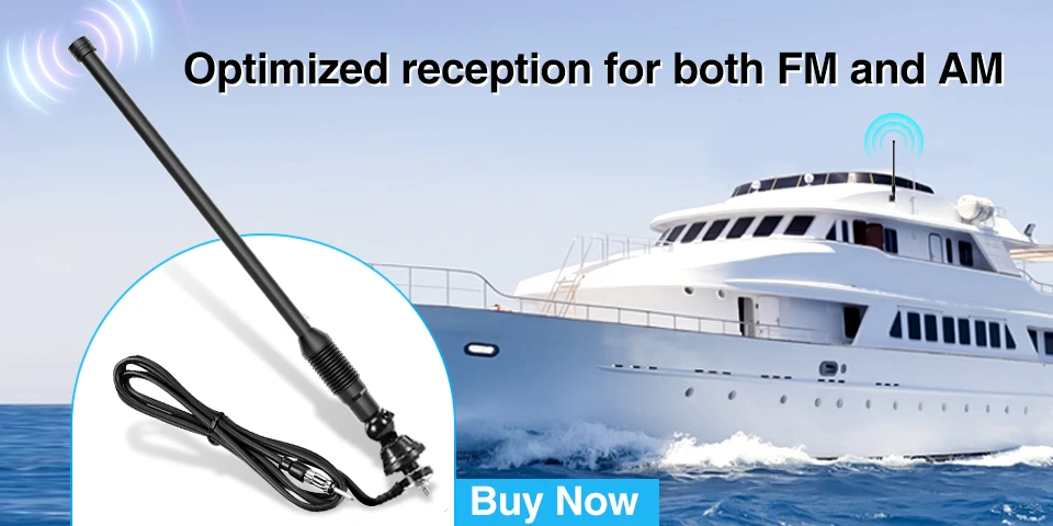Boat Radio Media Player Marine Stereo MP3 Waterproof Bluetooth Audio Radio FM AM Receiver Fit for Harvesters ATV UTV SPA RZR