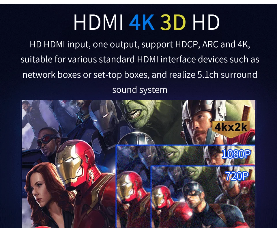 HD820B 5.1CH Audio Converter Decoder Bluethooth 5.0 Receiver DAC HDMI-compatible ARC SPDIF Coaxial DTSHD AC3 FLAC APE 4K 192khz HD820B 5.1CH Audio Converter Decoder Bluethooth 5.0 Receiver DAC HDMI-compatible ARC SPDIF Coaxial DTSHD AC3 FLAC APE 4K 192khz