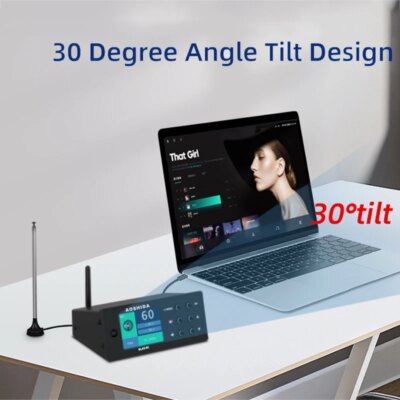 AOSHIDA BLAD-S5 Bluetooth FM Audio Reciver Bluetooth5.1 Converter 20 Meters Strong Signal RM Radio ES9038 Decoding USB DAC OPA16 - Image 5