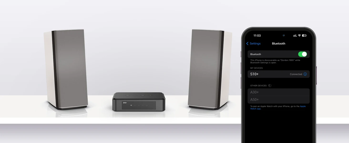 Arylic S10+ WiFi  Bluetooth 5.0 Audio Receiver, Wireless multiroom Home Stereo Music Receiver Circuit Module with Tidal Airplay