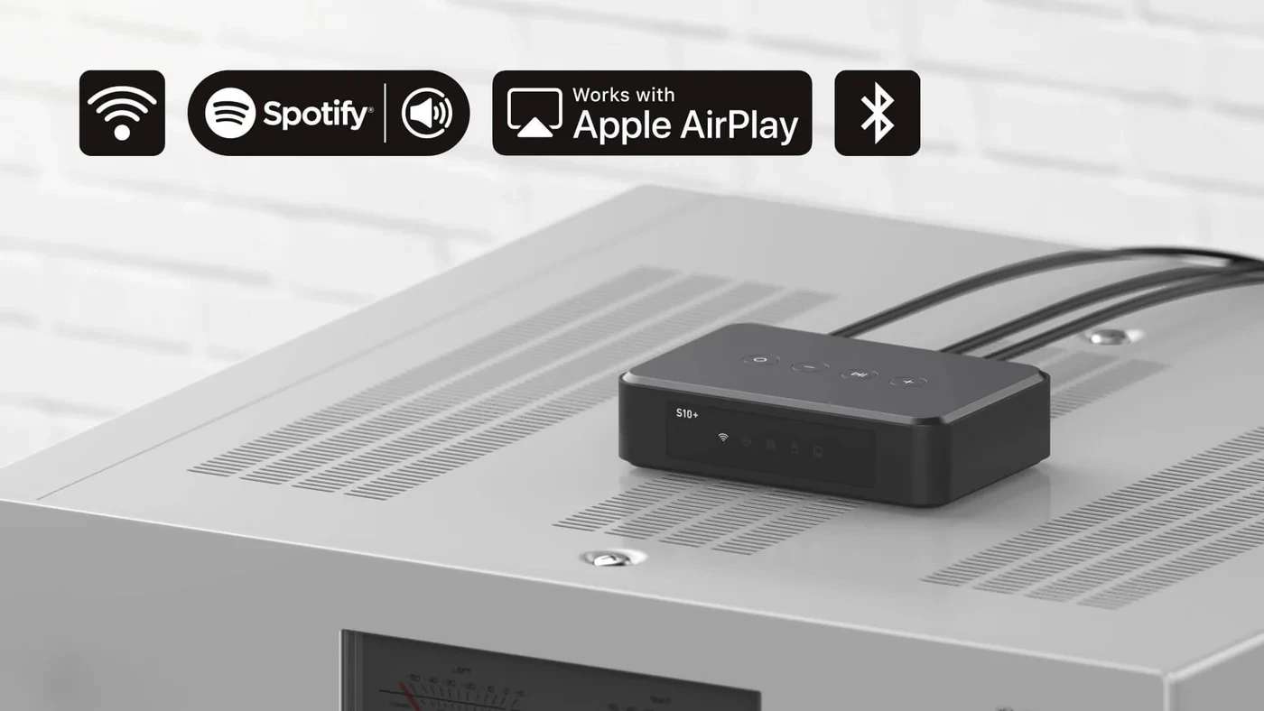 Arylic S10+ WiFi  Bluetooth 5.0 Audio Receiver, Wireless multiroom Home Stereo Music Receiver Circuit Module with Tidal Airplay