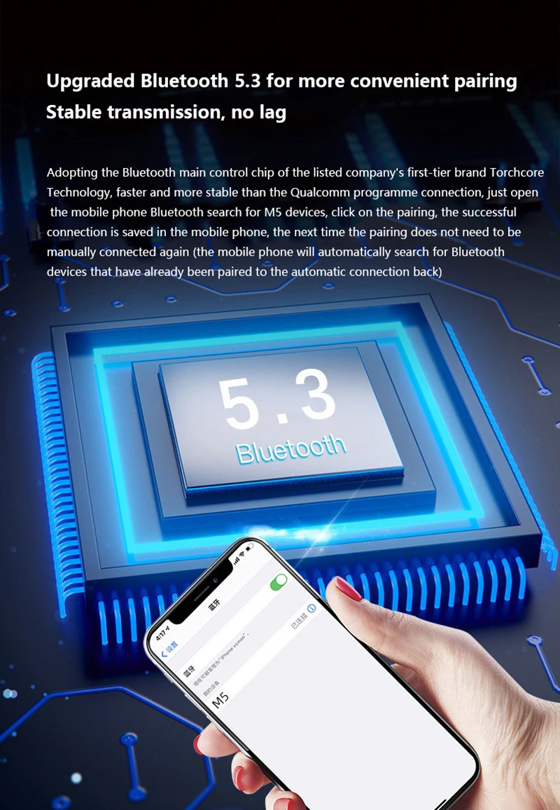 Lossless Digital Audio Decoder Bluetooth 5.3 Audio Receiver TDA1305T DAC HIFI Fever Music Turntable USB Lossless Playback