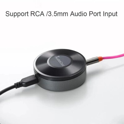 M5 AudioCast HiFi Music Receiver Airplay DLNA i OS and Android Airmusic 2.4G WiFi Audio Speakers Wireless Sounders Multi-Room