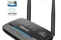 Bluetooth Car Kit NFC 80m Bluetooth 5.0 Audio Transmitter Receiver Bypass aptX LL HD Wireless Adapter SPDIF AUX 3.5mm For PC TV