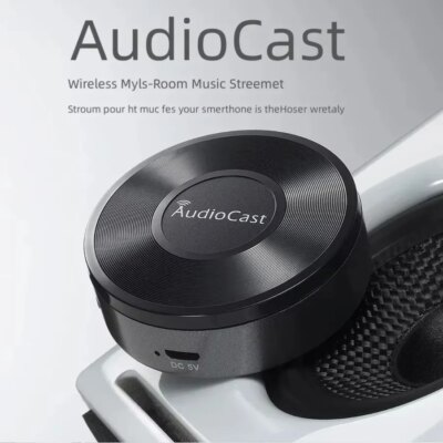 M5 AudioCast for Airplay Wireless Music Audio Speaker Receiver 2.4G WIFI Hifi Music for DLNA Airplay Adapter Spotify Streamer - Image 2