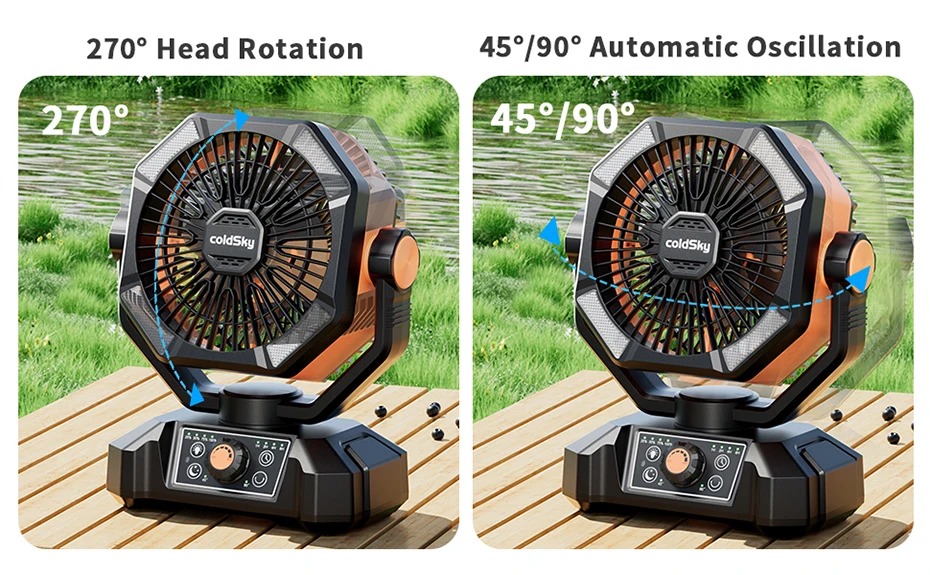 20000mAh Battery Camping Fan with 4 LED Lantern 8 Speeds Desk Fan Portable Outdoor Fan for Outdoor Camping Tent and Fishing 20000mAh Battery Camping Fan with 4 LED Lantern 8 Speeds Desk Fan Portable Outdoor Fan for Outdoor Camping Tent and Fishing