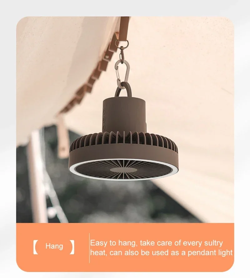 10000mAh Portable Fan Home Outdoor Camping Fan LED Lighting Tripod Stand Desktop with Power Bank Wireless Ceiling Electric Fan 10000mAh Portable Fan Home Outdoor Camping Fan LED Lighting Tripod Stand Desktop with Power Bank Wireless Ceiling Electric Fan