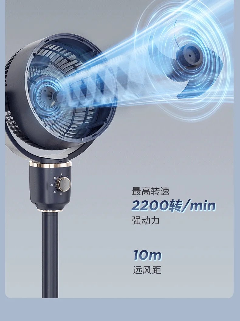 Air Circulation Fan Floor Electric Fan Household Large Wind Knob Table Dual-purpose Ventilation, Portable Air Circulation Fan Floor Electric Fan Household Large Wind Knob Table Dual-purpose Ventilation, Portable