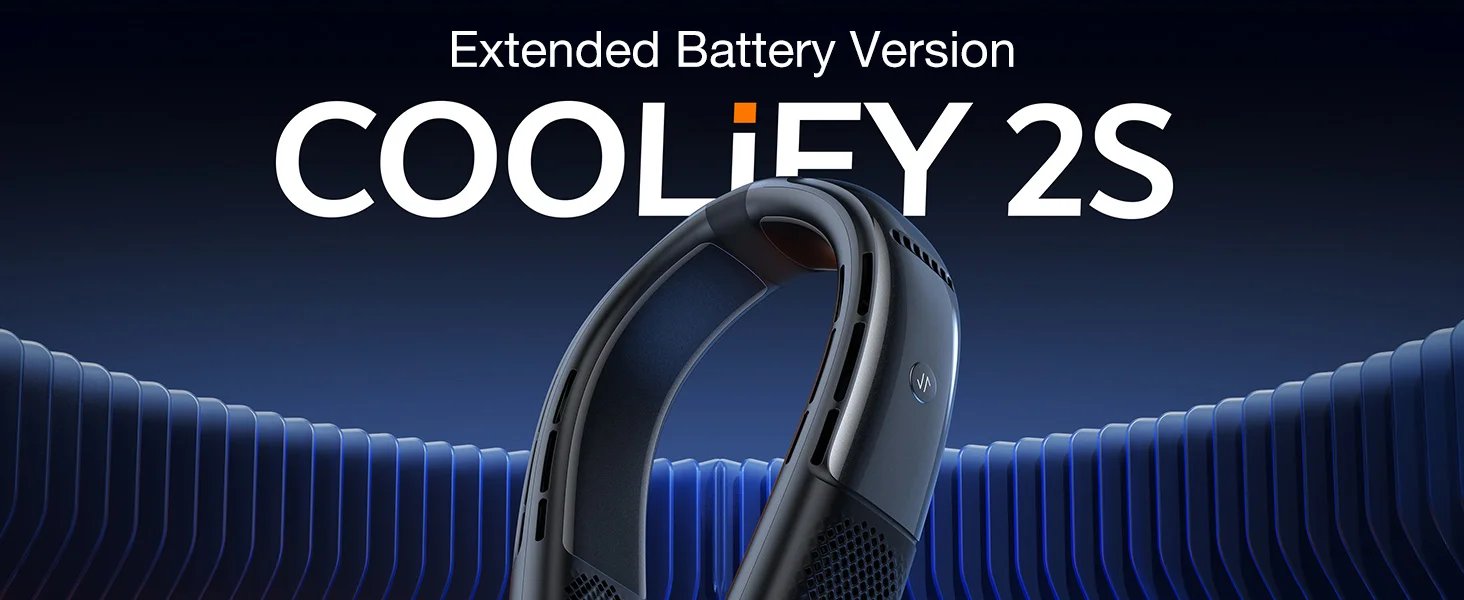 Air Cooler and Heater Personal Neck Fan 3-Speed, App Control Rechargeable, Black TORRAS COOLIFY 2S Portable Neck Air Conditioner Air Cooler and Heater Personal Neck Fan 3-Speed, App Control Rechargeable, Black TORRAS COOLIFY 2S Portable Neck Air Conditioner