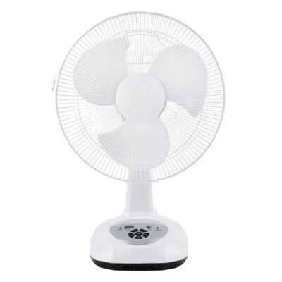 Solar Fan AC/DC Rechargeable Table fan Outdoor Camping Emergency  with LED  USB Ports Home Office Cooling Air Fans Factory Price - Image 2