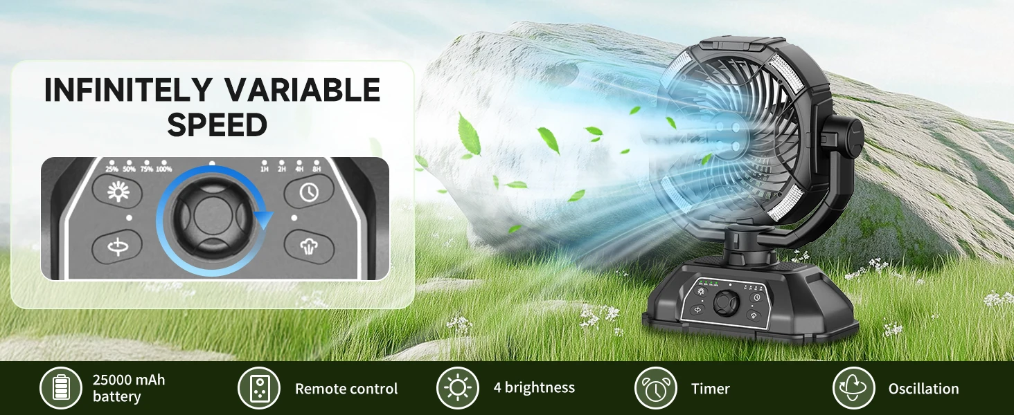 Portable Misting Fan Rechargeable Auto Swivel Fan with 25000mAh USB Battery as Power Bank 4 Mist Cooler 7L Bucket for Outdoor Portable Misting Fan Rechargeable Auto Swivel Fan with 25000mAh USB Battery as Power Bank 4 Mist Cooler 7L Bucket for Outdoor