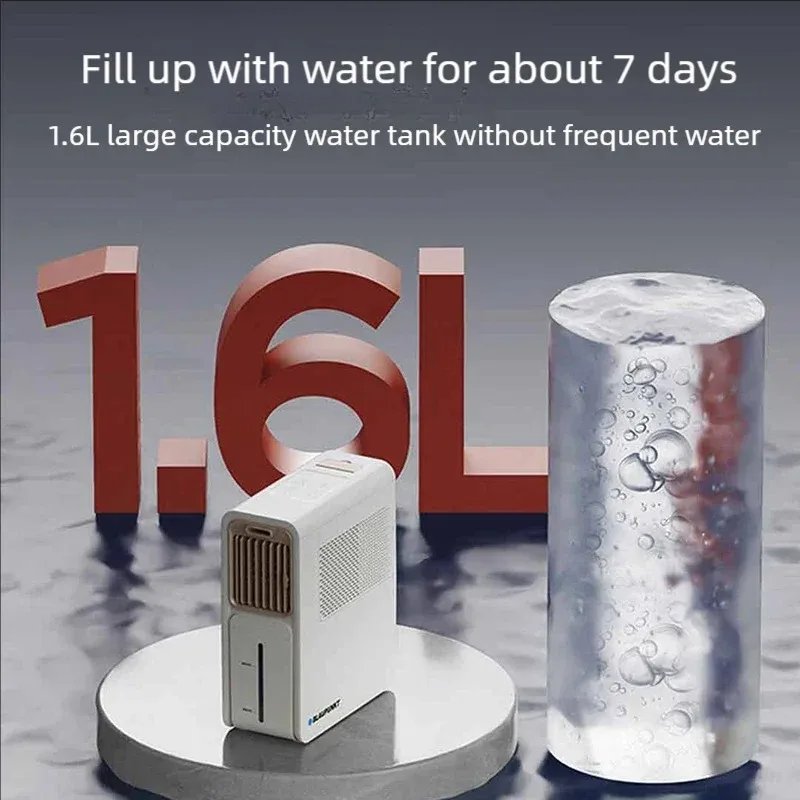 Xiaomi Youpin Desktop Fan Touch Operation Timing Ice Fog Fan Humidifier Small Air Conditioner Cooler Portable Strong Wind Fan Mi - Image 6