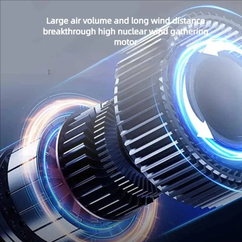 Xiaomi Youpin Desktop Fan Touch Operation Timing Ice Fog Fan Humidifier Small Air Conditioner Cooler Portable Strong Wind Fan Mi - Image 4