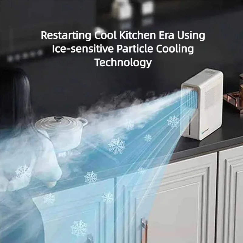 Xiaomi Youpin Desktop Fan Touch Operation Timing Ice Fog Fan Humidifier Small Air Conditioner Cooler Portable Strong Wind Fan Mi - Image 2