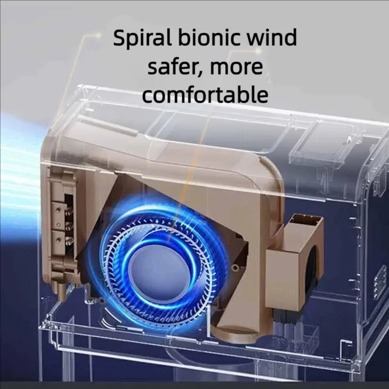 Xiaomi Youpin Desktop Fan Touch Operation Timing Ice Fog Fan Humidifier Small Air Conditioner Cooler Portable Strong Wind Fan Mi - Image 3