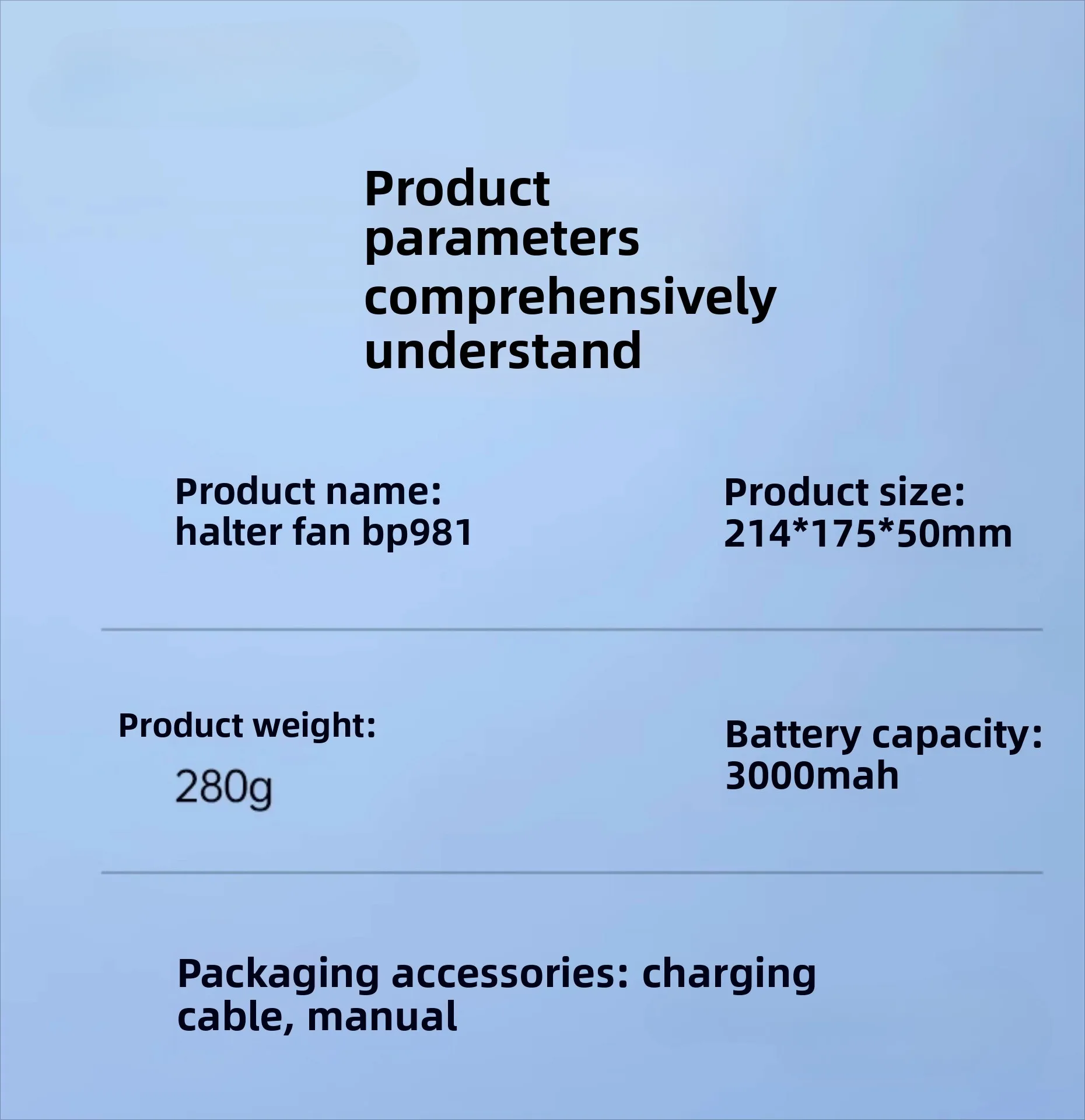 Long Battery Life Wearable Cooling Air Conditioner Portable Outdoor Electric Fan Neckband Foldable And Portable