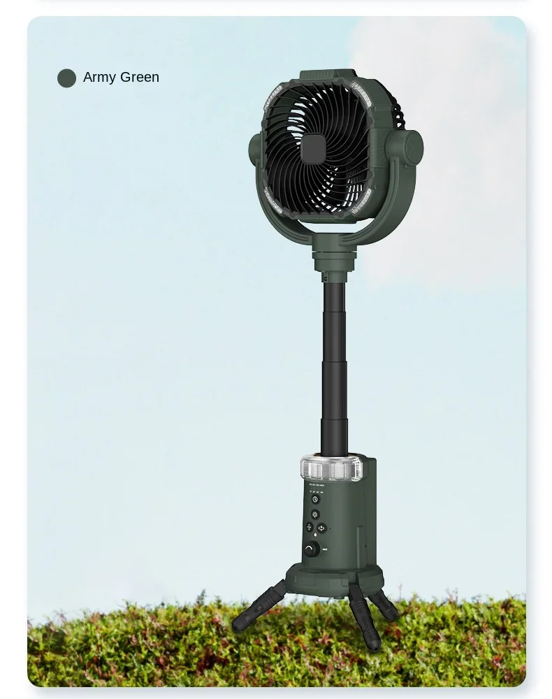Portable Outdoor Fan Light Large Capacity Powerful Lighting with Remote Control Suitable Suitable for outdoor camping fishing Portable Outdoor Fan Light Large Capacity Powerful Lighting with Remote Control Suitable Suitable for outdoor camping fishing