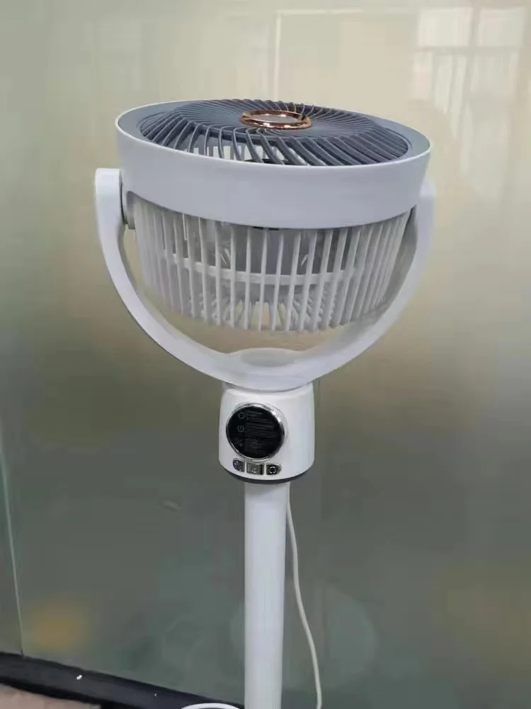 USB Charge-in Use Air Circulation Fan Household Electric Fan Turbine Silent Convection Floor Fan Timing, Operated Mini Fan