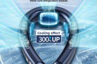 2025 Upgraded Neck Air Conditioner Portable Fan Cool in 3s Rechargeable Personal Cooling Device Neck Fans that blow cold air