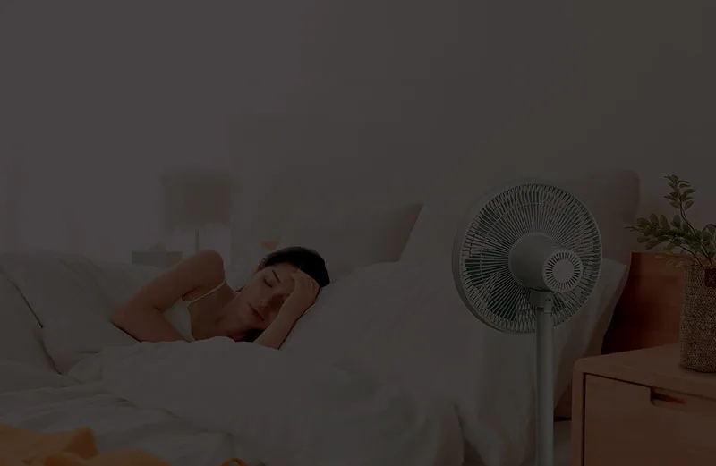 XIAOMI MIJIA Wired Floor Fan With 7-Blade Large Airflow,Convertible Desk & Floor Use,90° Ultra-Wide Range,Electric Fan For Home