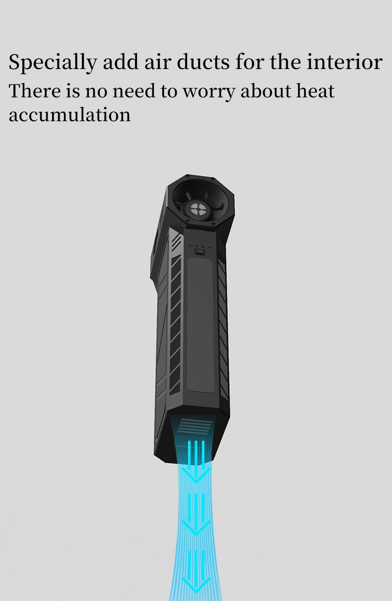 Turbo jet fan Violent Fan s7 Powerful Air Blower 200W High Power Duct Fan Mini Turbo Jet Fan 140000 RPM Strong Winds Turbo Fan