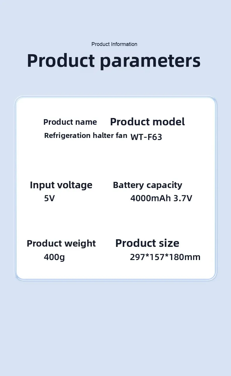 2025 New Upgrade Semiconductor Dual-cooling Neck-hanging Fan Mini Lazy Person's Small Fan USB Charging Outdoor Electric Fan