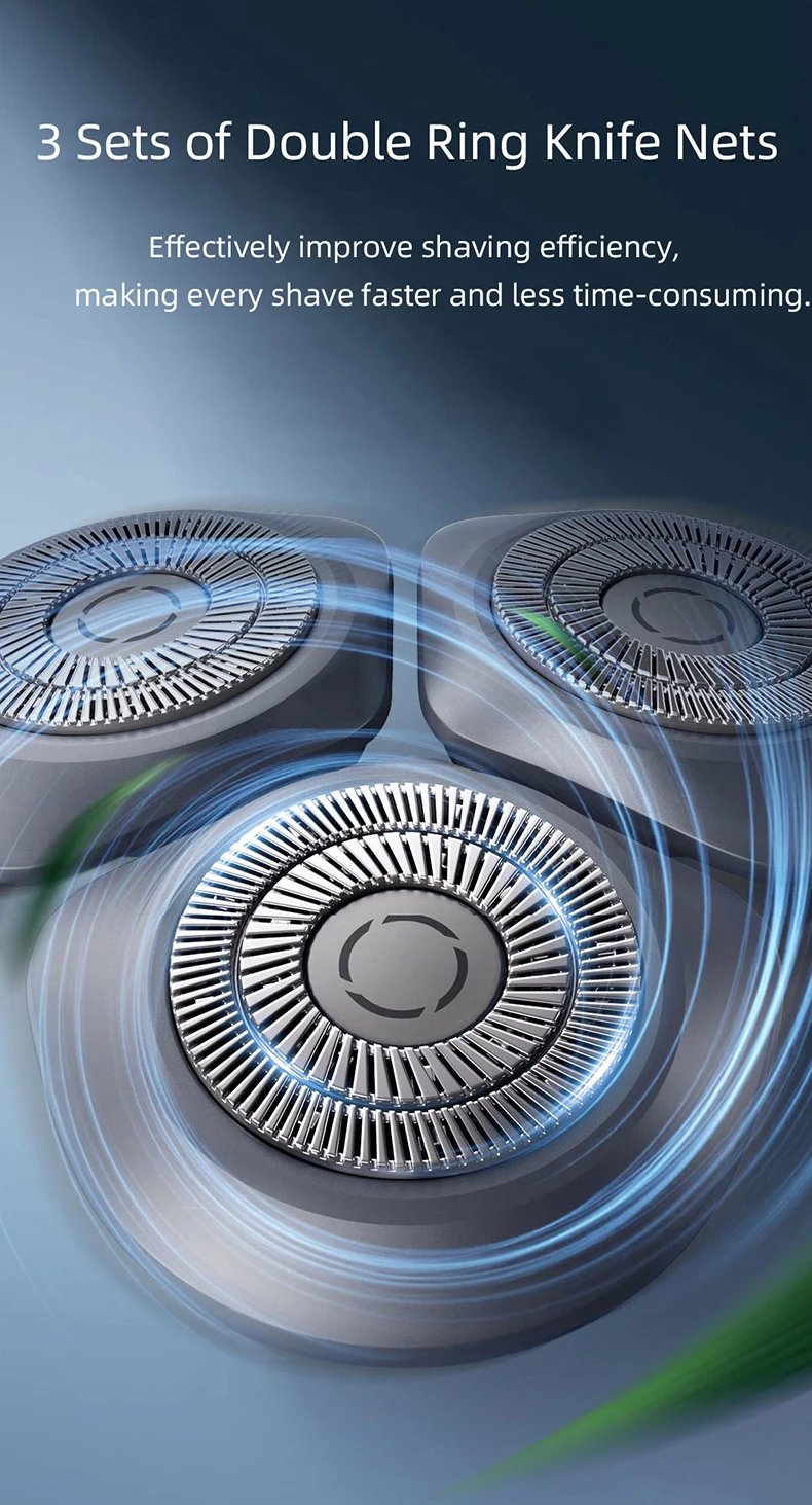 XIAOMI Mijia Electric Shaver S101 Enhanced Shaving Machine Razors for Men Waterproof Dry Wet Shaving Beard Trimmer XIAOMI Mijia Electric Shaver S101 Enhanced Shaving Machine Razors for Men Waterproof Dry Wet Shaving Beard Trimmer