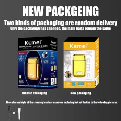 Kemei Tx1 Rechargeable Metal Housing Pro Electric Shaver For Men Hair Beard Electric Razor Bald Shaving Machine Finishing Fade - Image 6